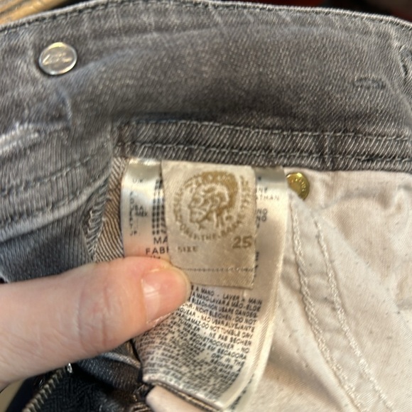 DIESEL MATIC Slim-Tapered Jeans Size 25 L 30 - Picture 10 of 11